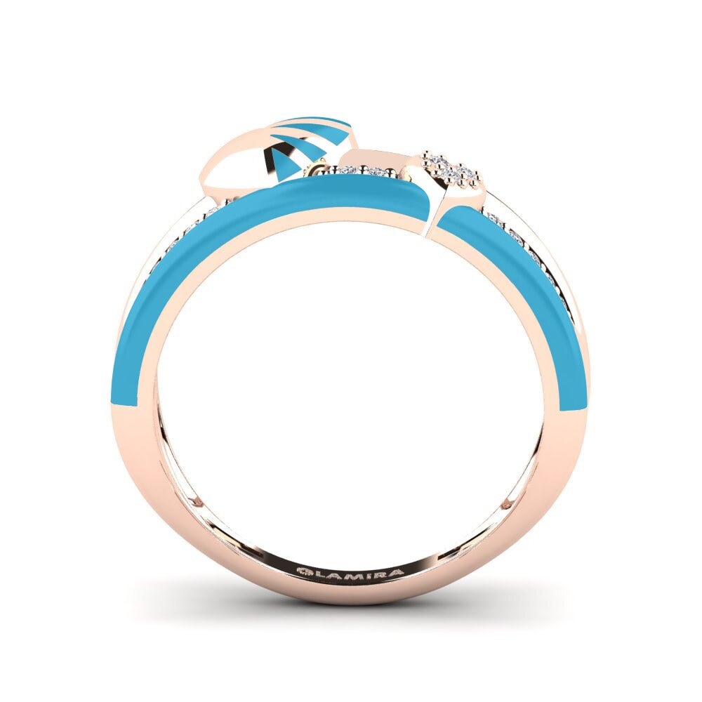 Rotgold 375 Ring Lovestruck