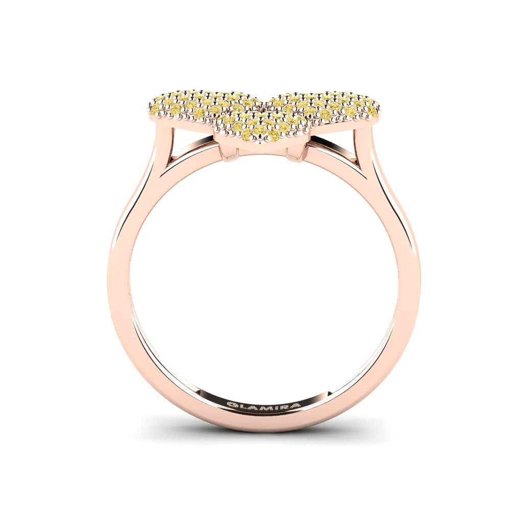 Yellow Diamond Ring Maitasuna