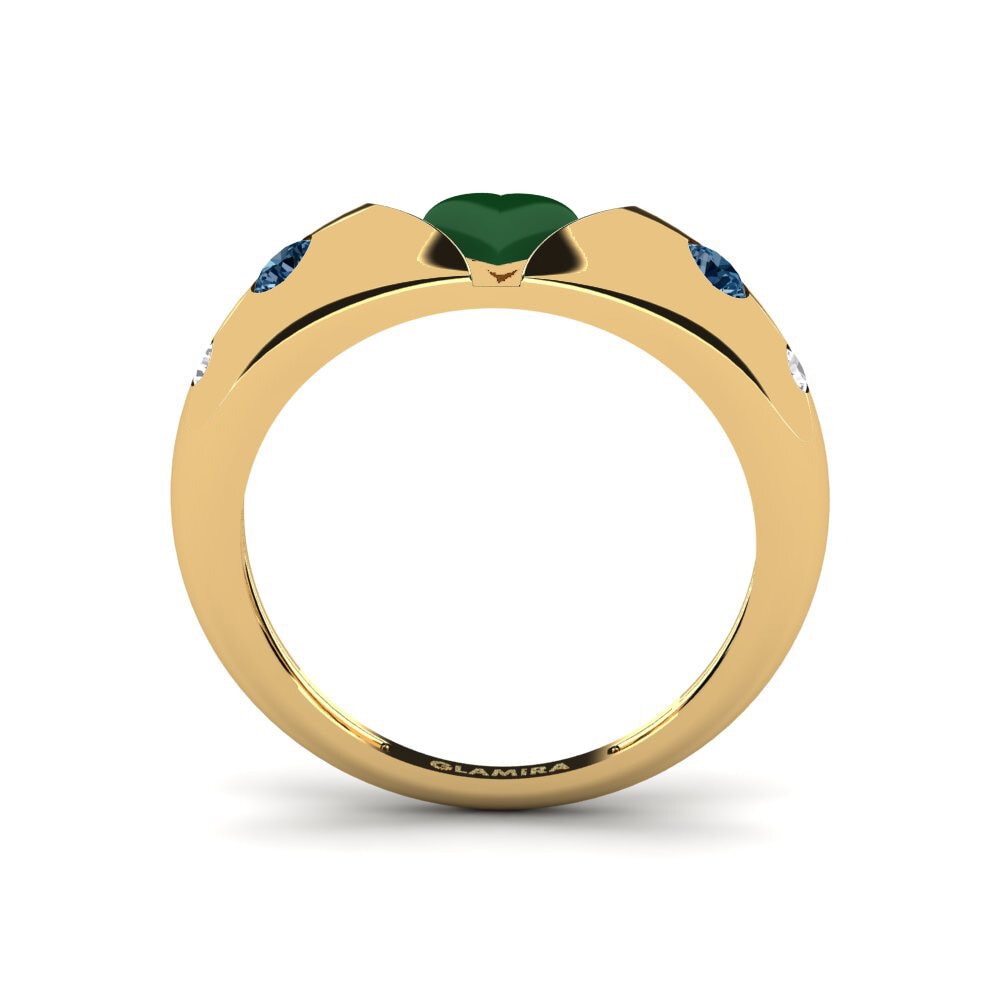 Blauer Diamant Ring Mostrare