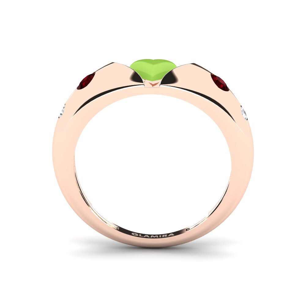 Rotgold 375 Ring Mostrare