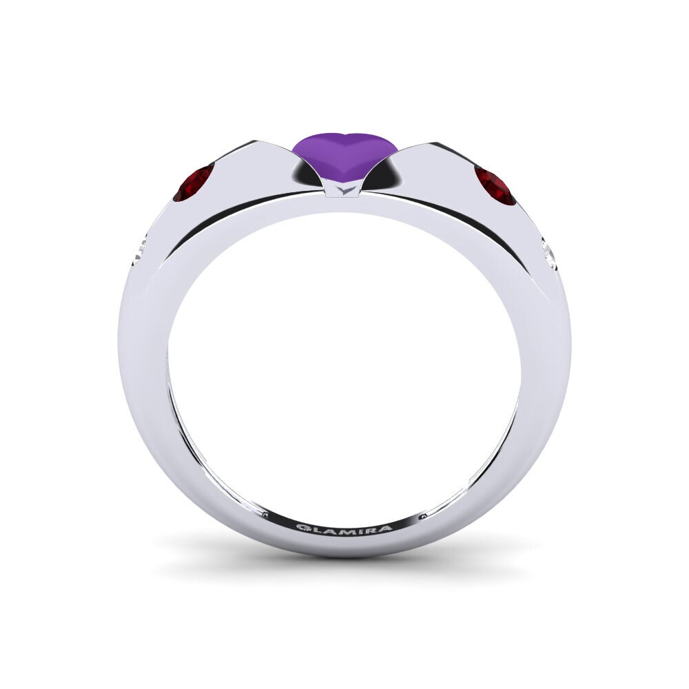 Weiß-Silber Ring Mostrare