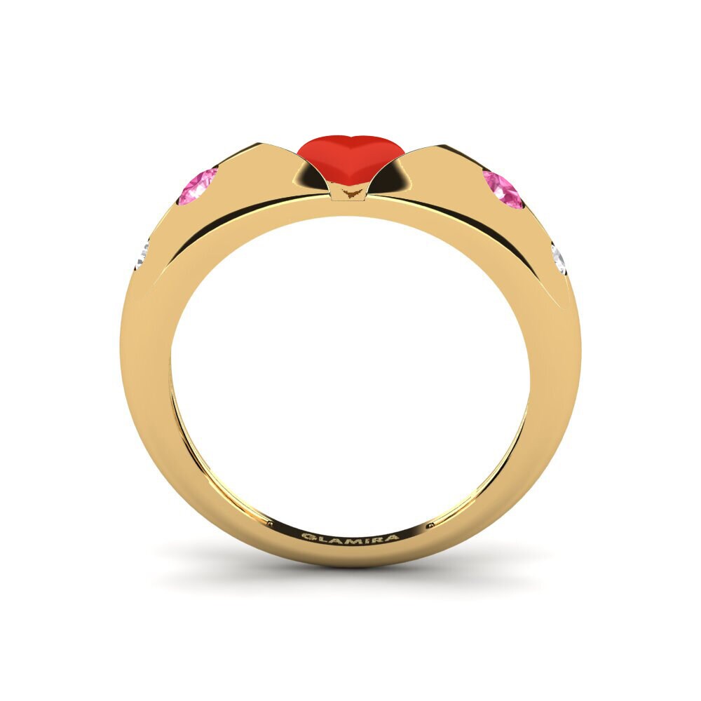 Pink Sapphire Ring Mostrare