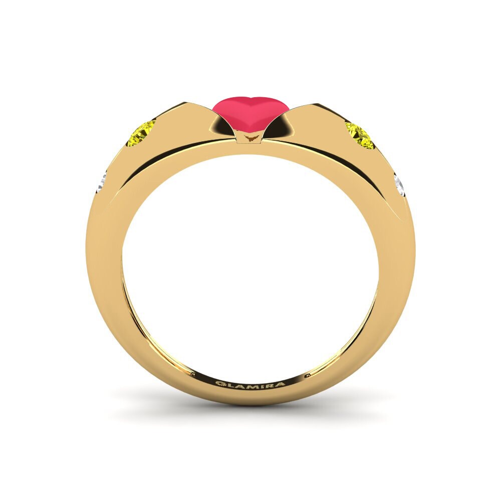 Yellow Diamond Ring Mostrare