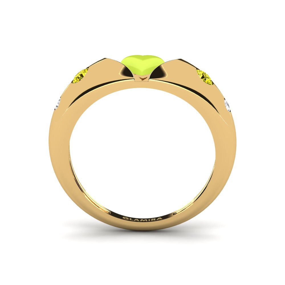 Gelber Diamant Ring Mostrare