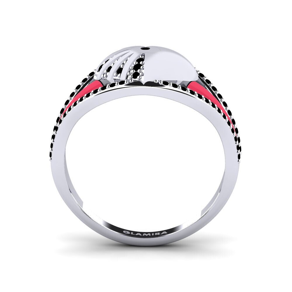Black Diamond Ring Pedestal