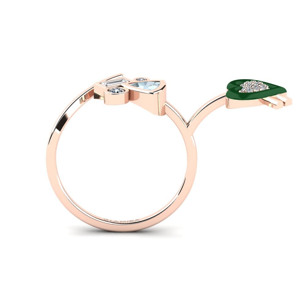 Aquamarine Ring Polpo