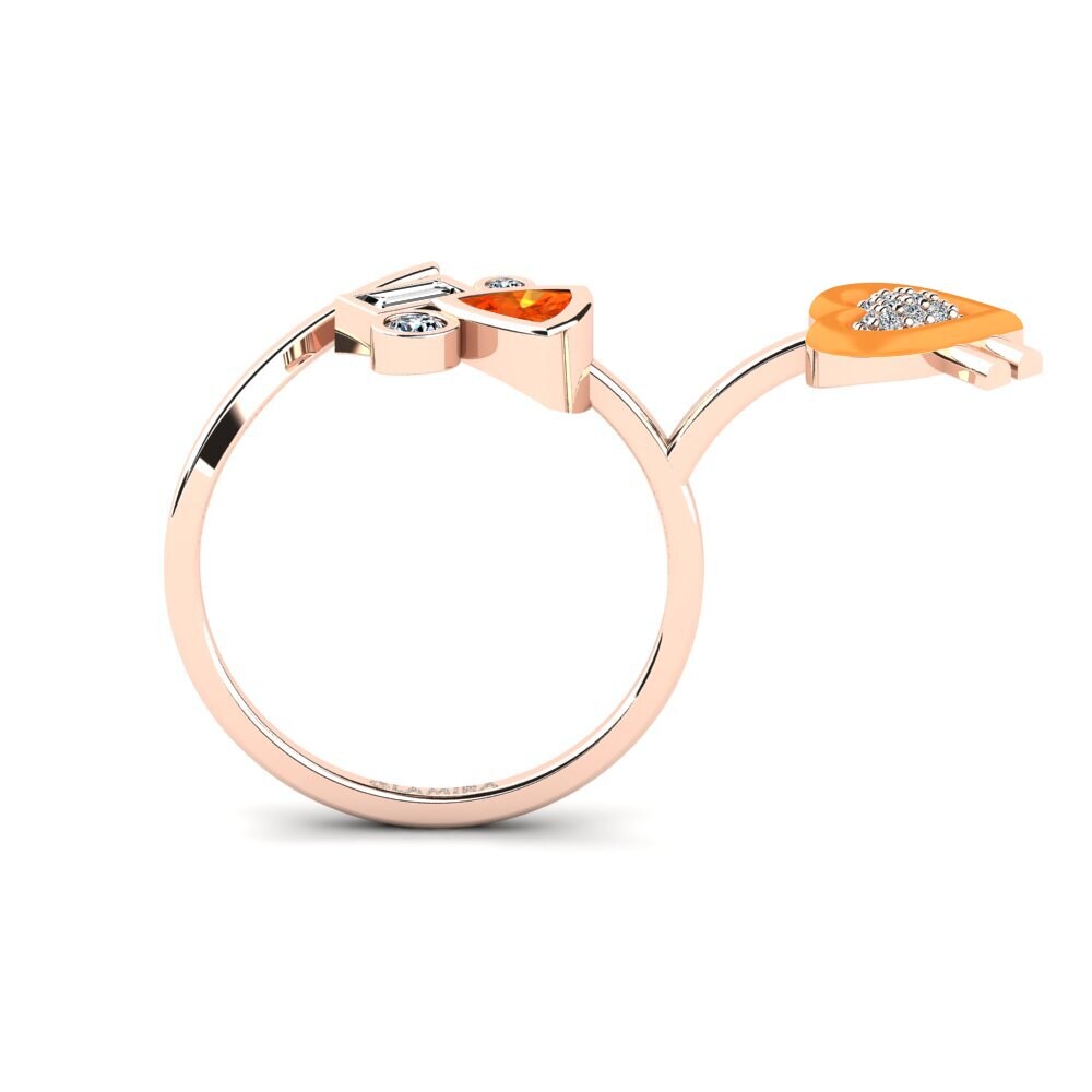 Feueropal Ring Polpo