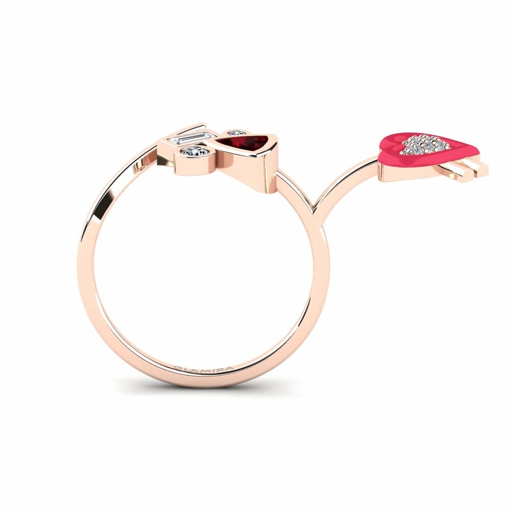 Grenat Bague Polpo