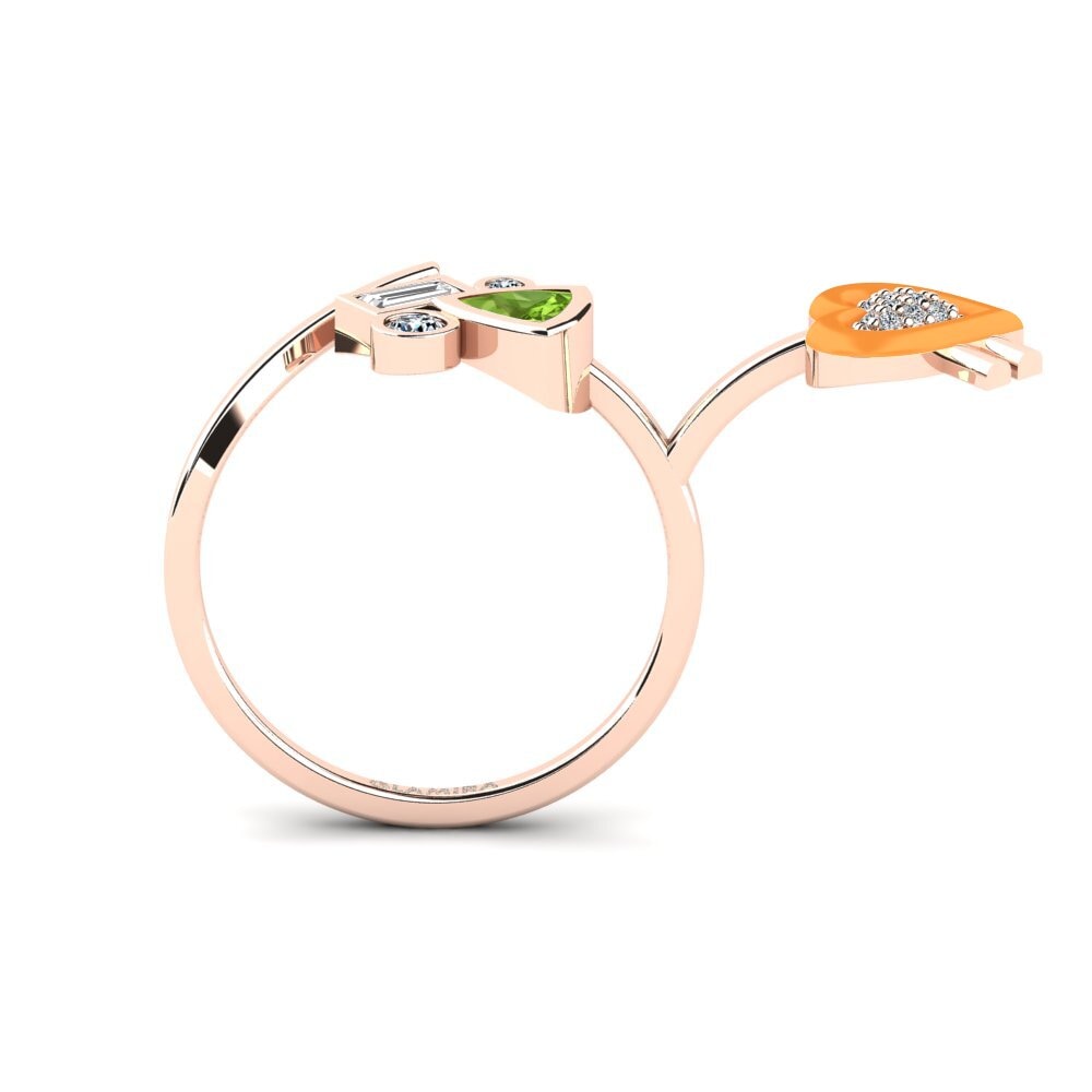 Peridot Ring Polpo