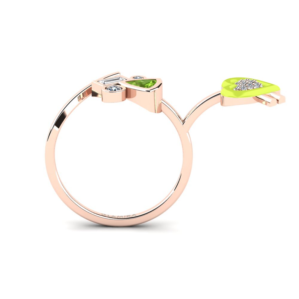Peridot Ring Polpo