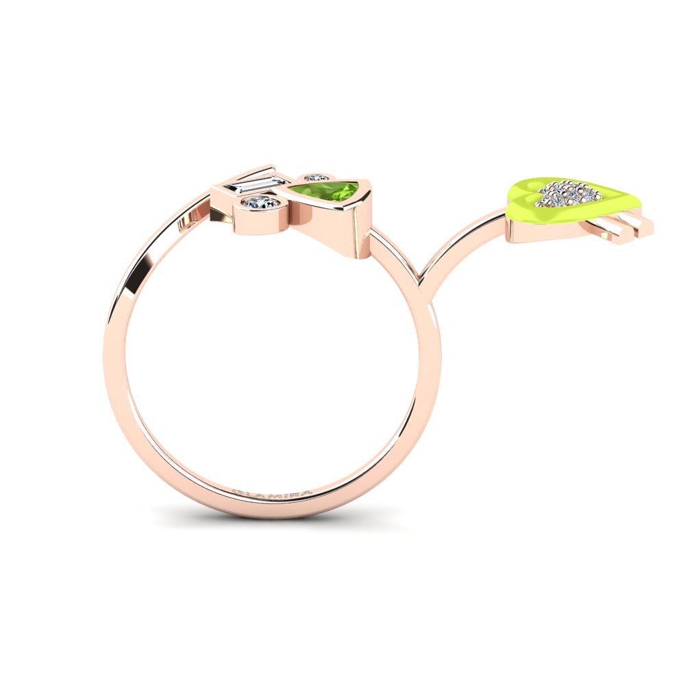 peridot Anel Polpo