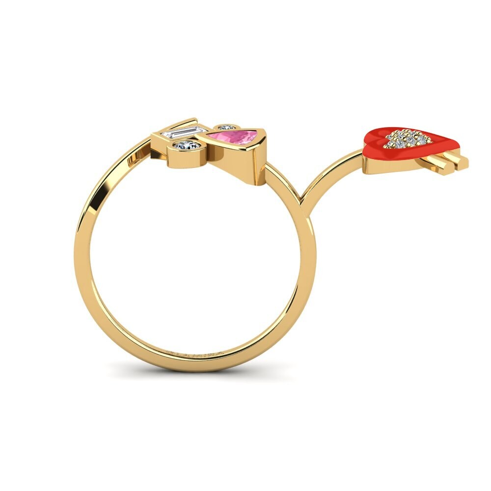 Gelbgold 585 Ring Polpo