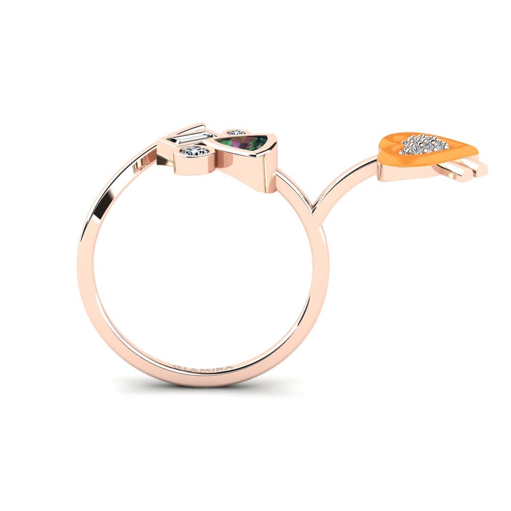 Mystic Topas Ring Polpo