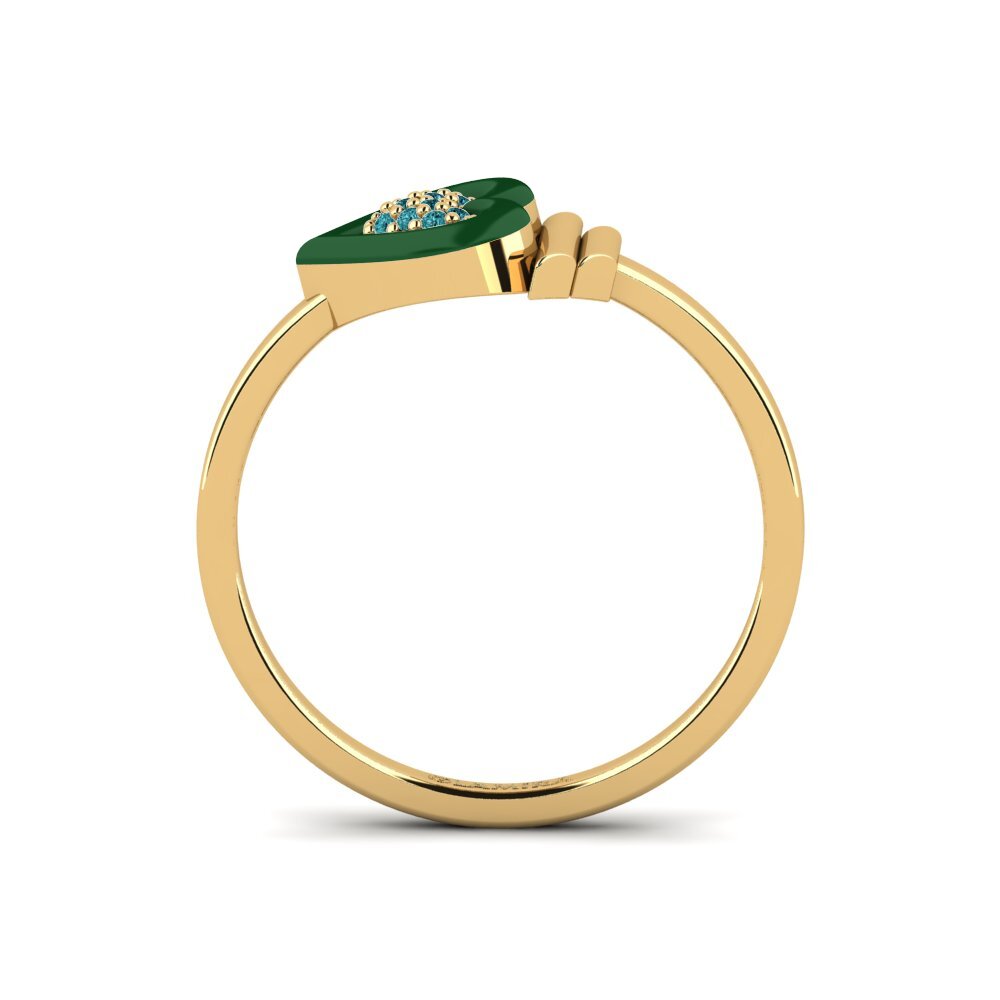 Blauer Diamant Ring Speranzalife