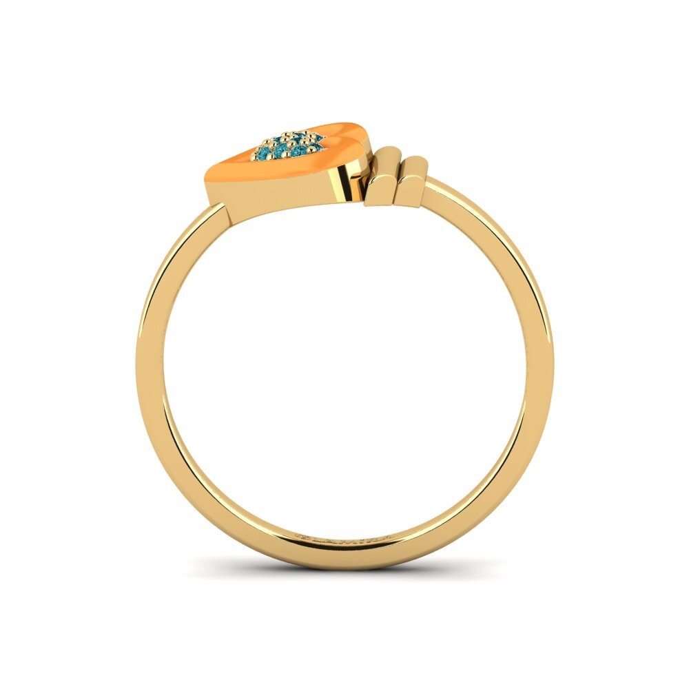 Blauer Diamant Ring Speranzalife