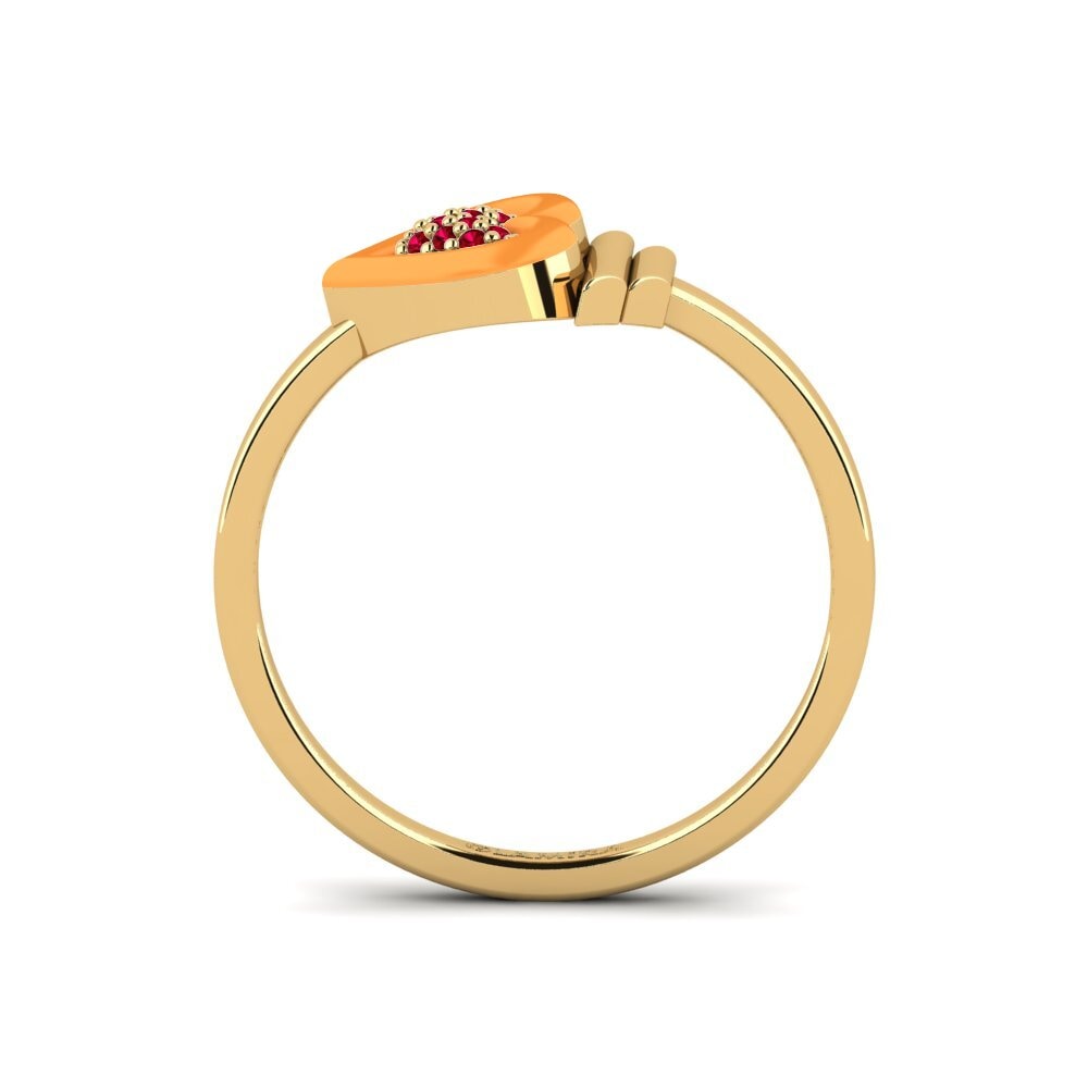 Red Zirconia Ring Speranzalife