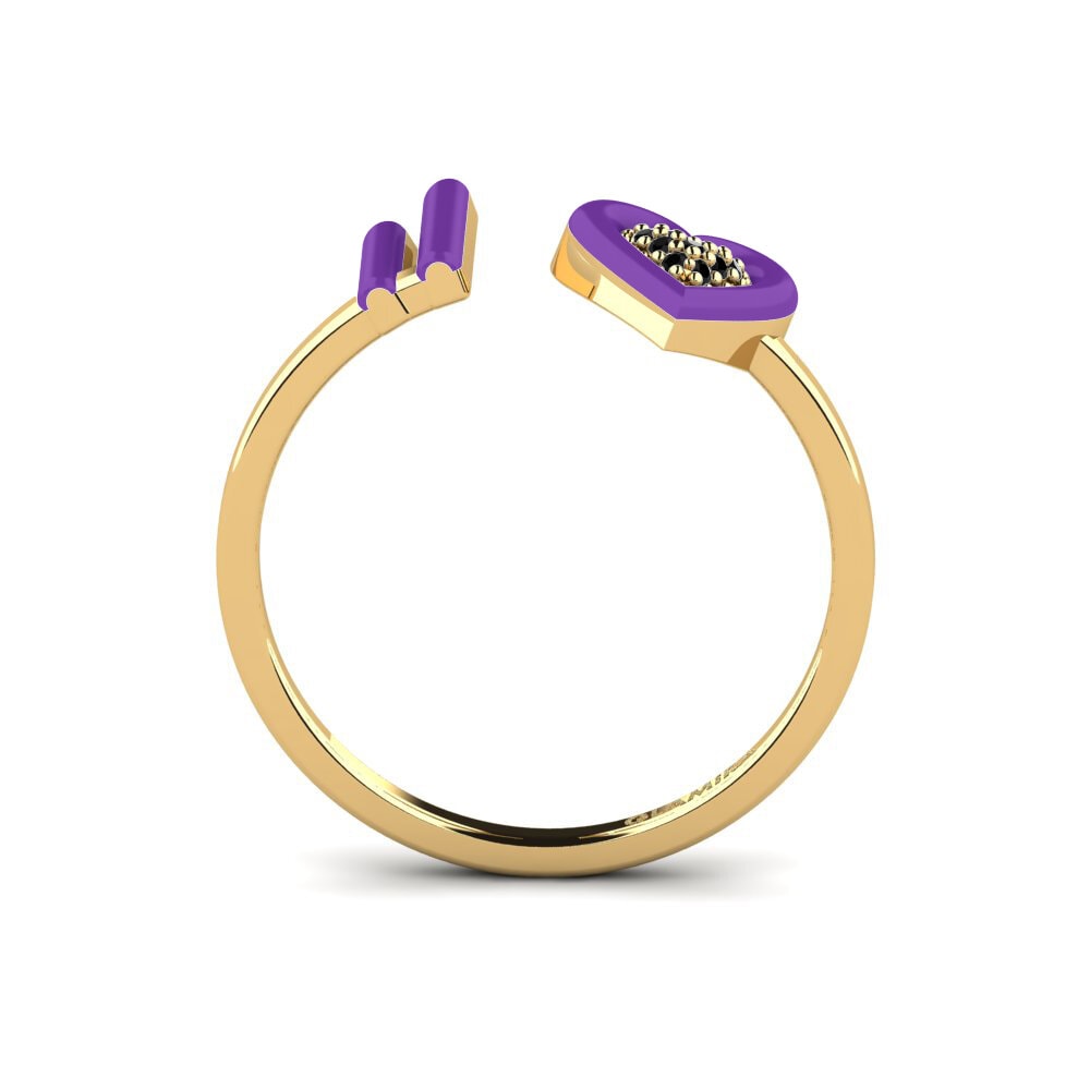 Schwarzer Diamant Ring Stagi
