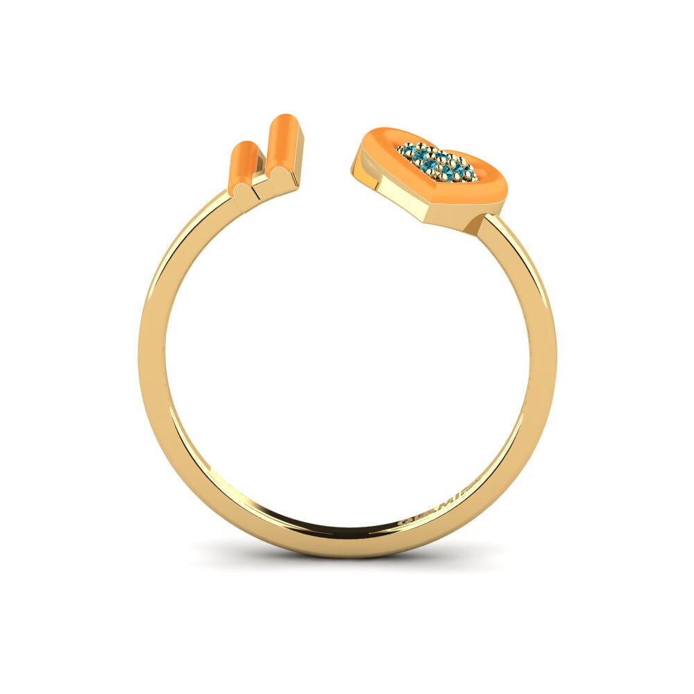 Blauer Diamant Ring Stagi
