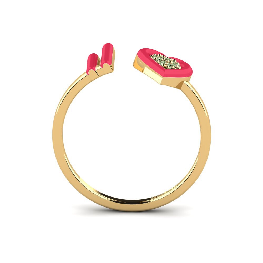 Green Diamond Ring Stagi