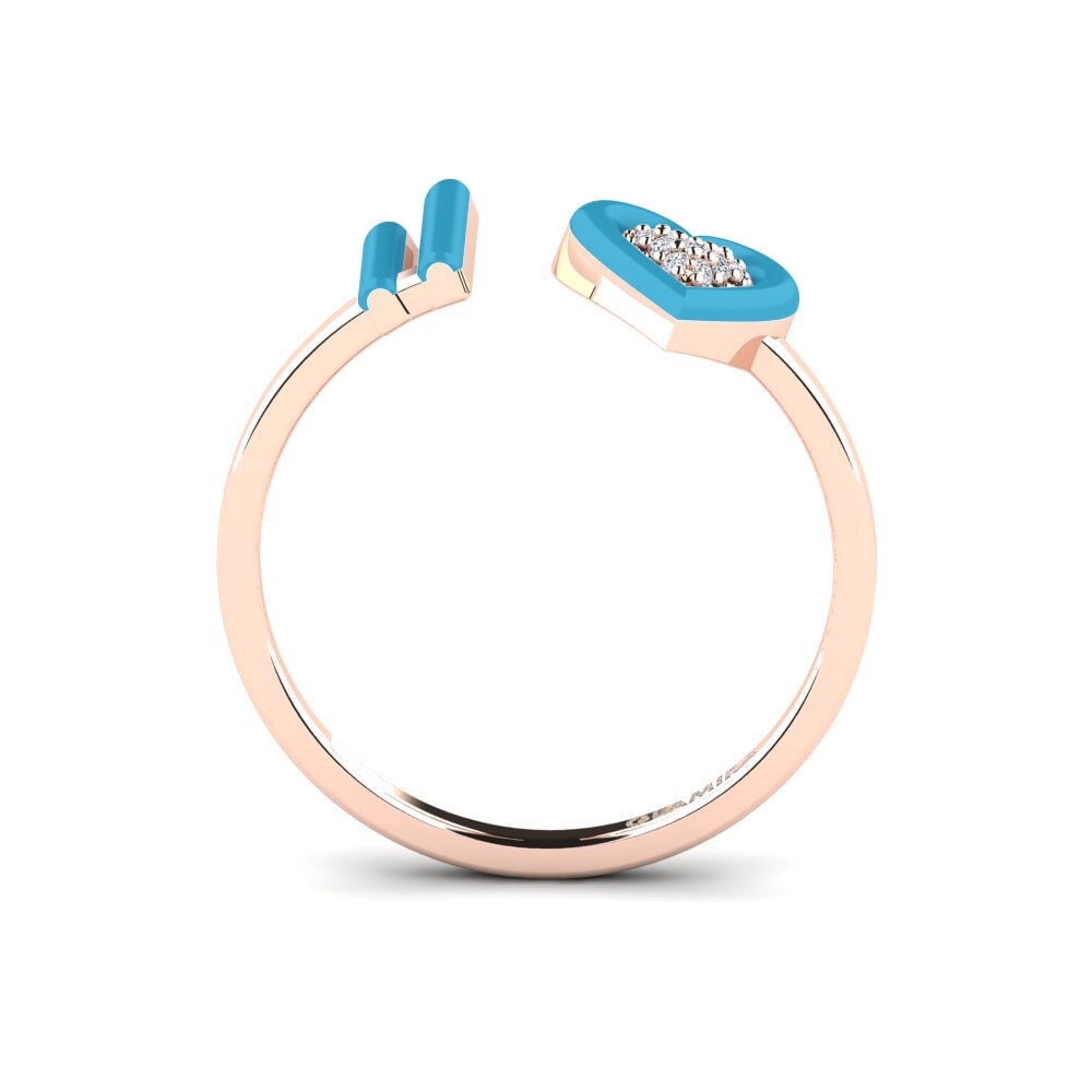 Rotgold 375 Ring Stagi
