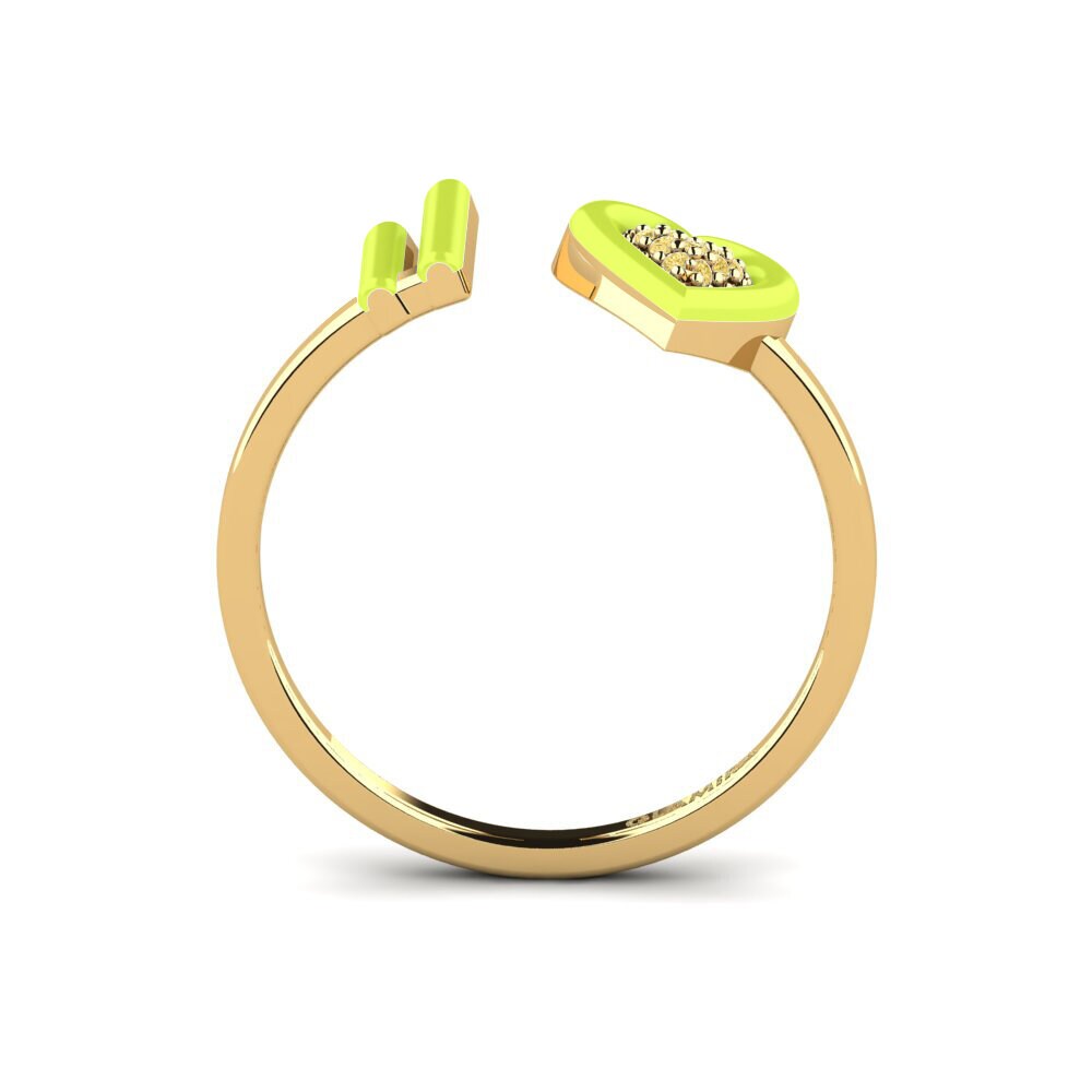 Gelber Diamant Ring Stagi