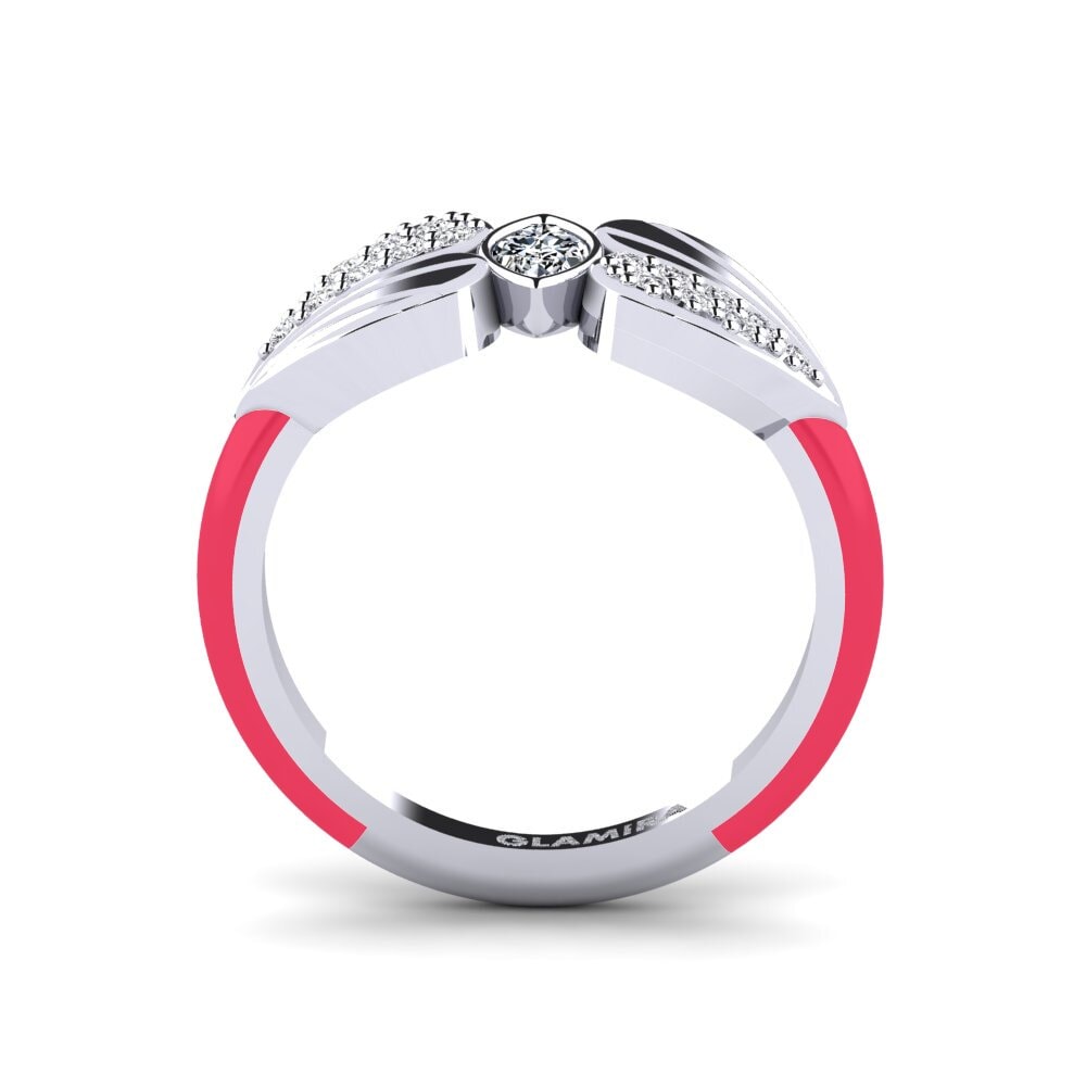 Zirconia Pinky Ring Stirring