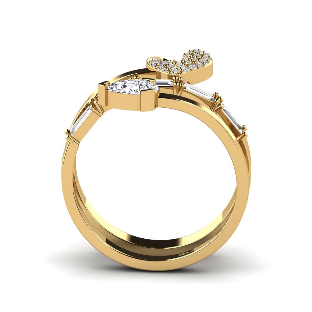 Tropfen Diamant Ring Tekucina