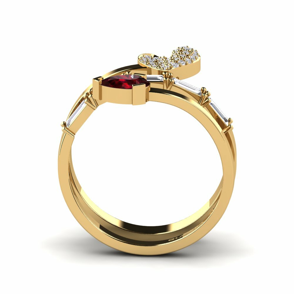 Grenat Bague Tekucina