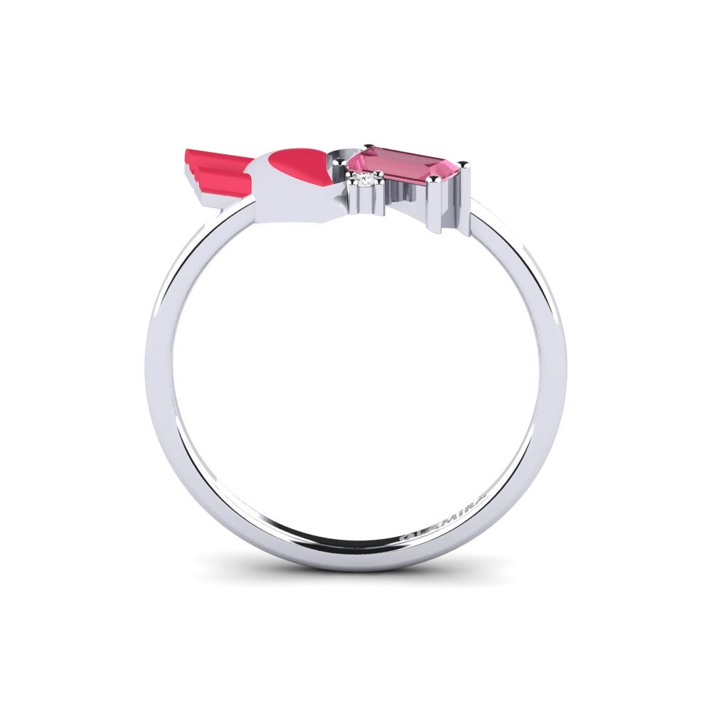 Weißgold 375 Ring Tinselove