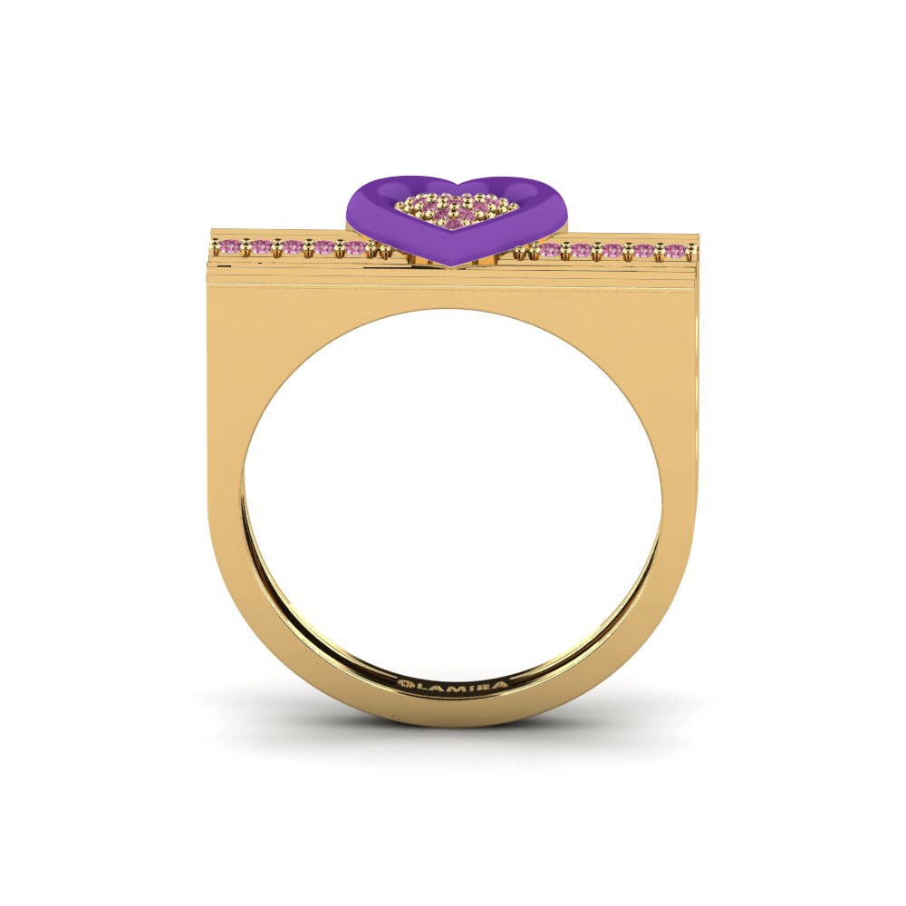 Rhodolite Garnet Ring Tirarelove
