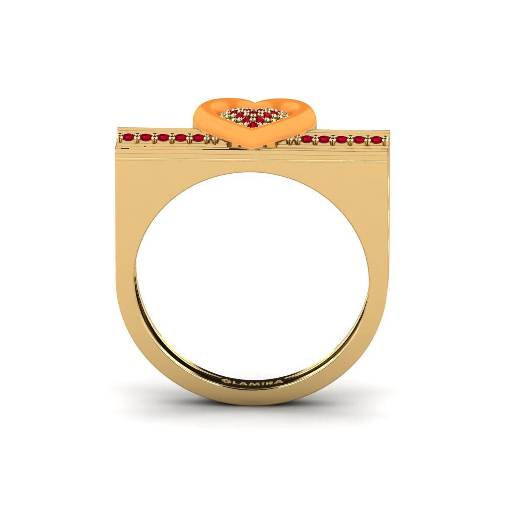 Red Zirconia Ring Tirarelove