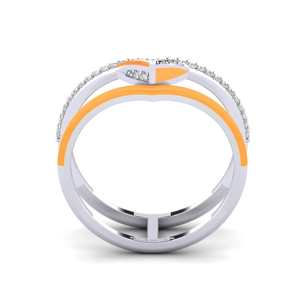 950 Platin Ring Variegated