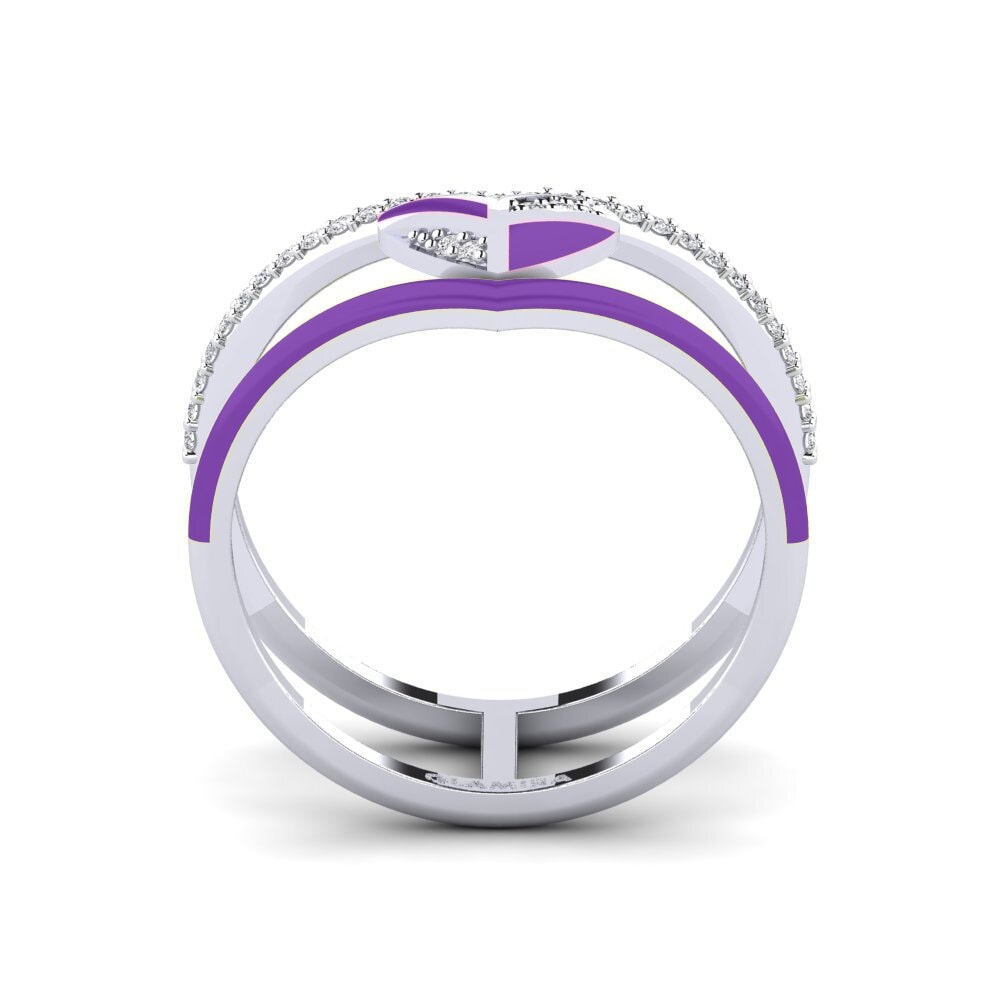 950 Palladium Ring Variegated