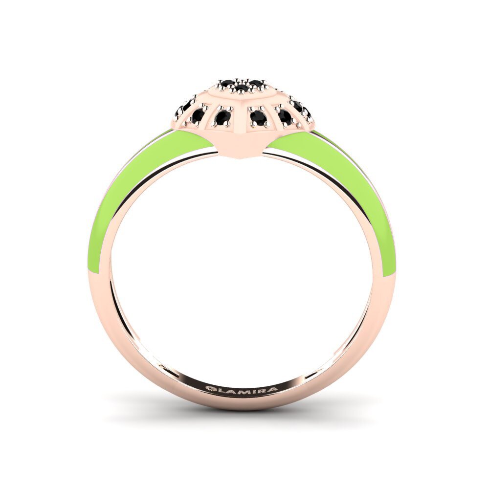 Schwarzer Saphir Ring Wonderland