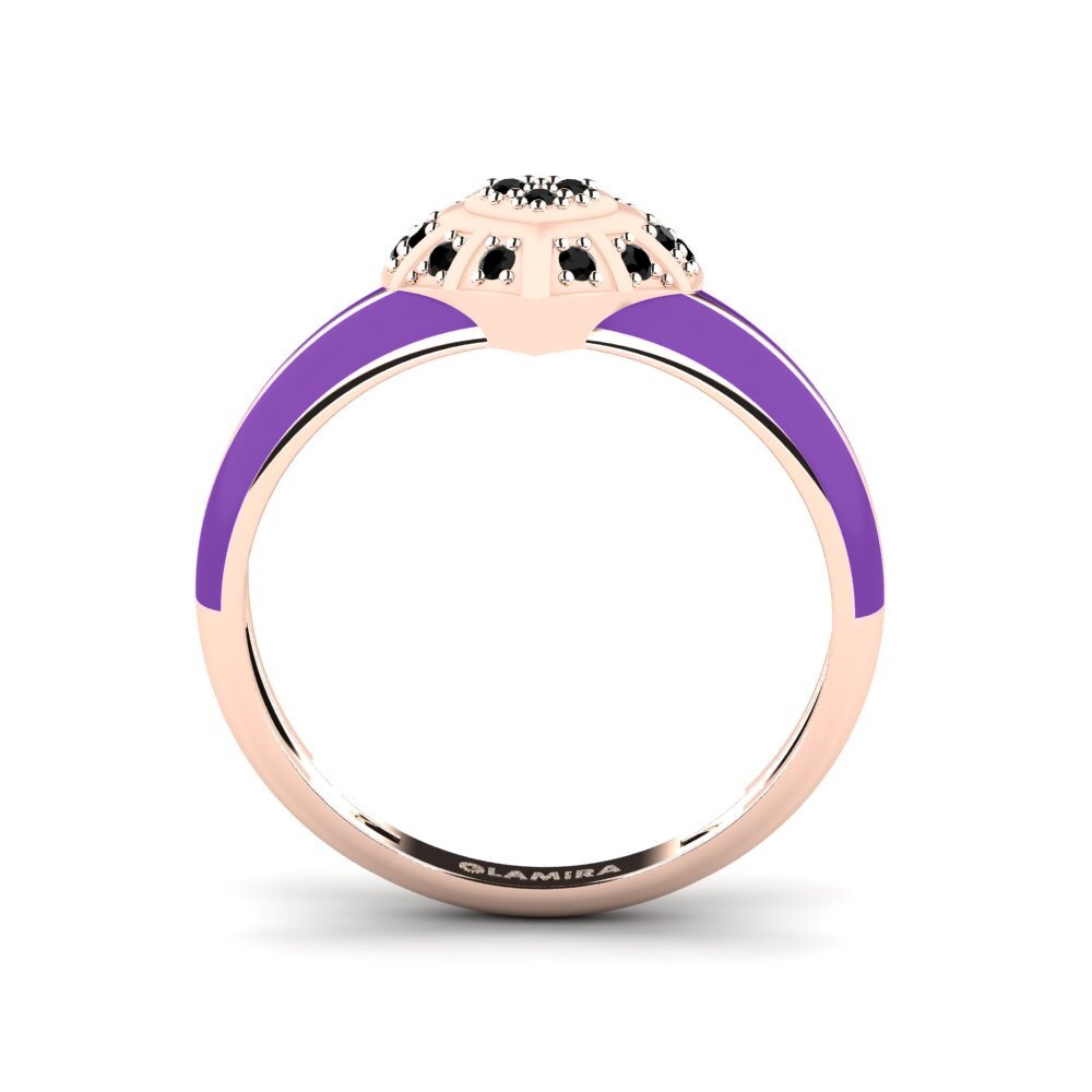 Schwarzer Diamant Ring Wonderland