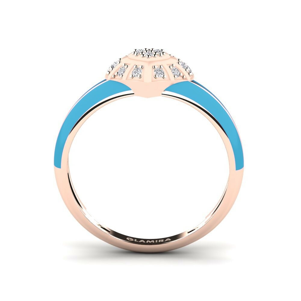 Rotgold 375 Ring Wonderland