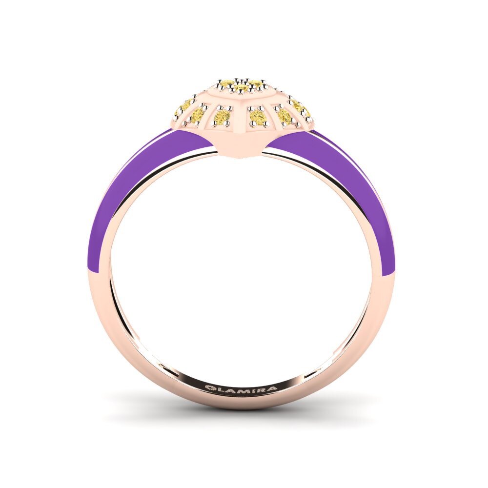 Gelber Diamant Ring Wonderland