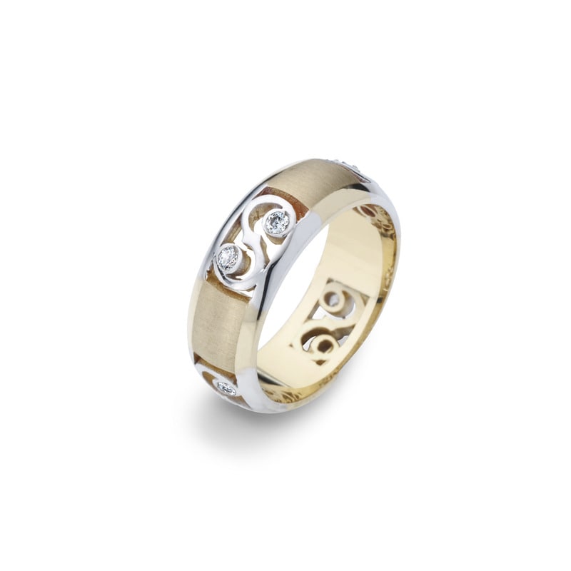 Women's Ring Golden Symbol