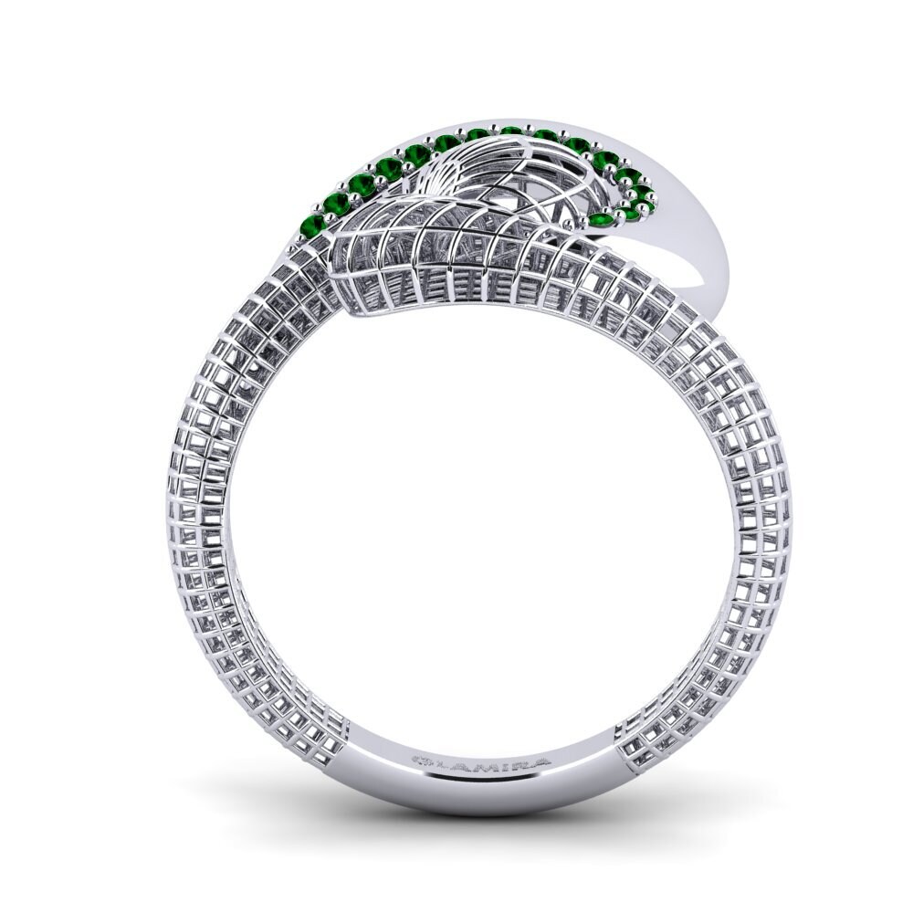 Green Zirconia Ring Cavalerie