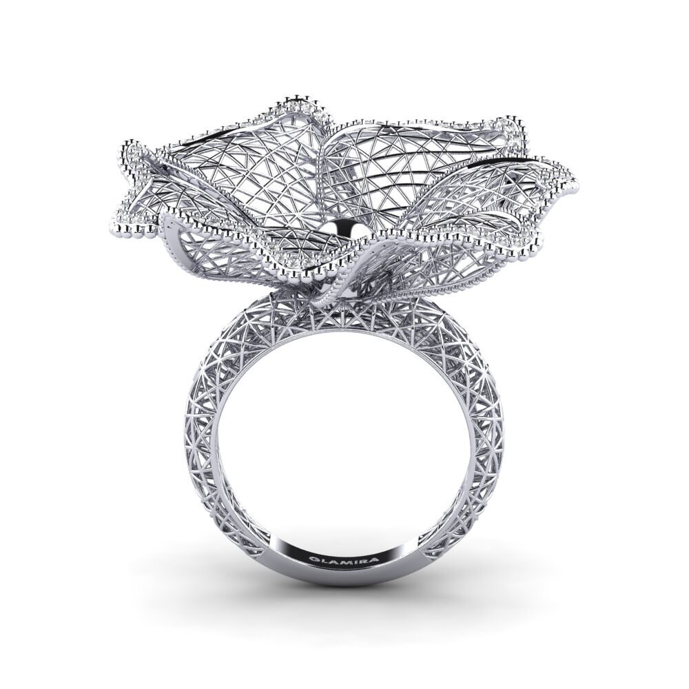 White sapphire Ring Muslinn