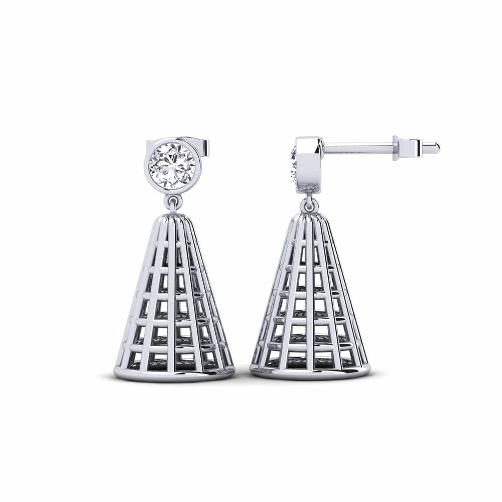 Diamante Pendiente de mujer Ahpob