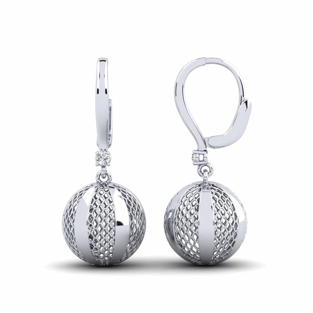 Diamante Pendiente de mujer Ainden