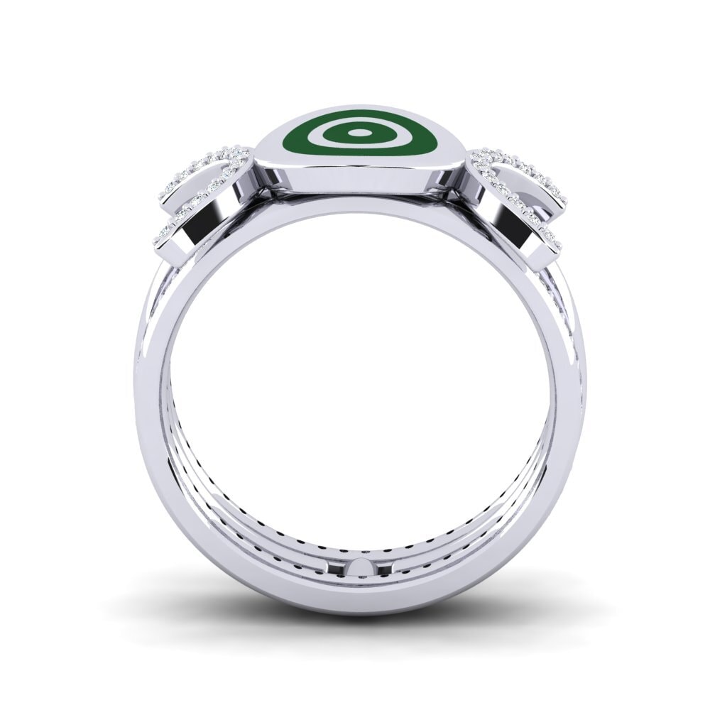 14ct White Gold Ring Delice