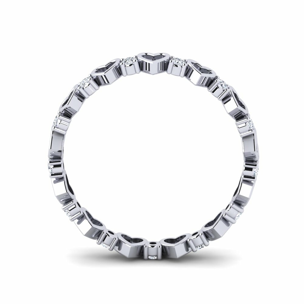 18k White Gold Ring Kinkade