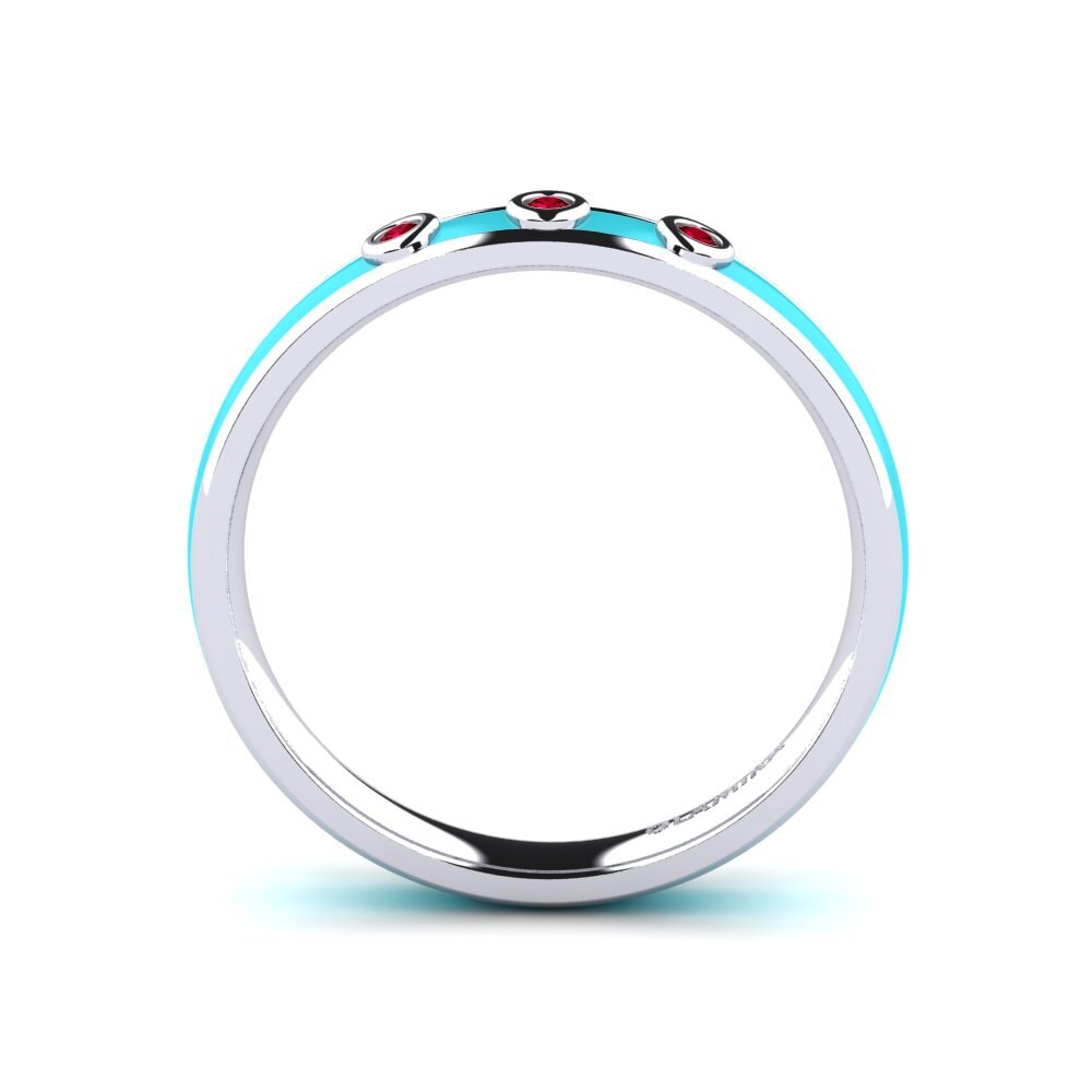 Roter Zirkonia Ring Nimmons