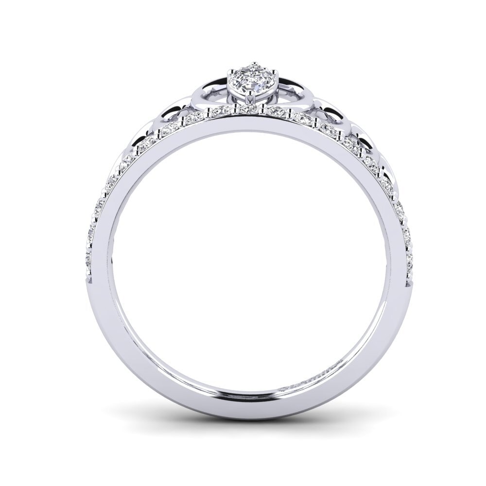 Tropfen Diamant Ring Pastor