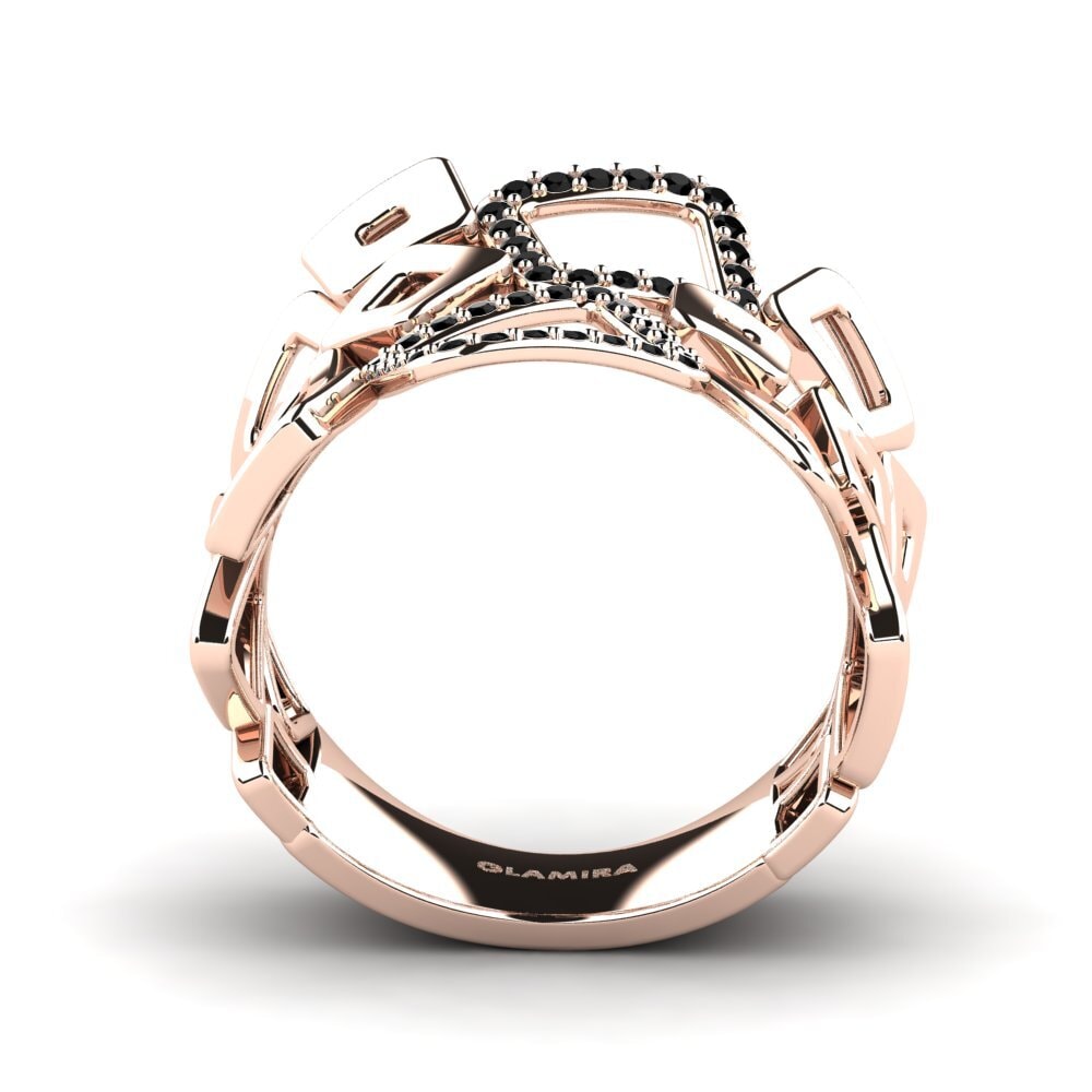 Zafiro negro Anillo Zygmont