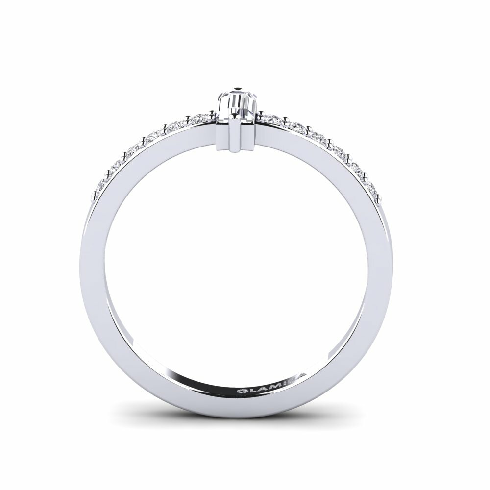 Baguette Engagement Ring Balos