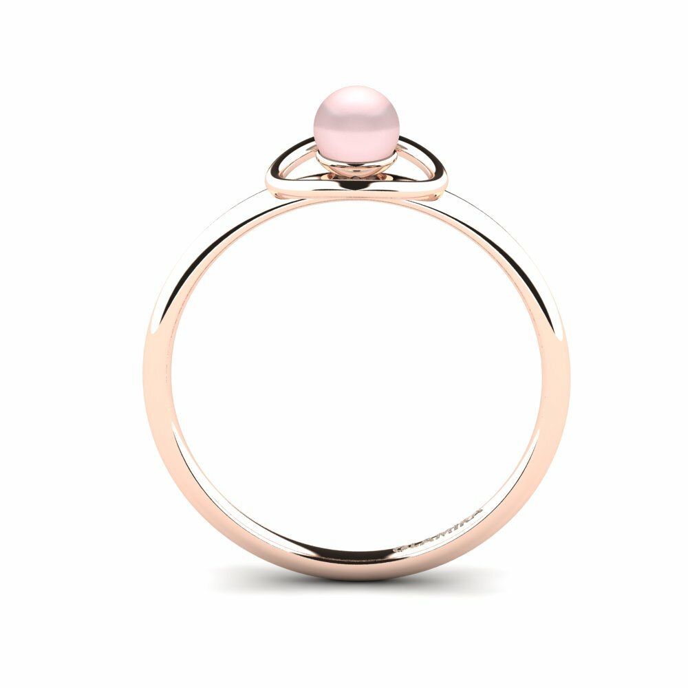 14k Rose Gold Ring Chasm