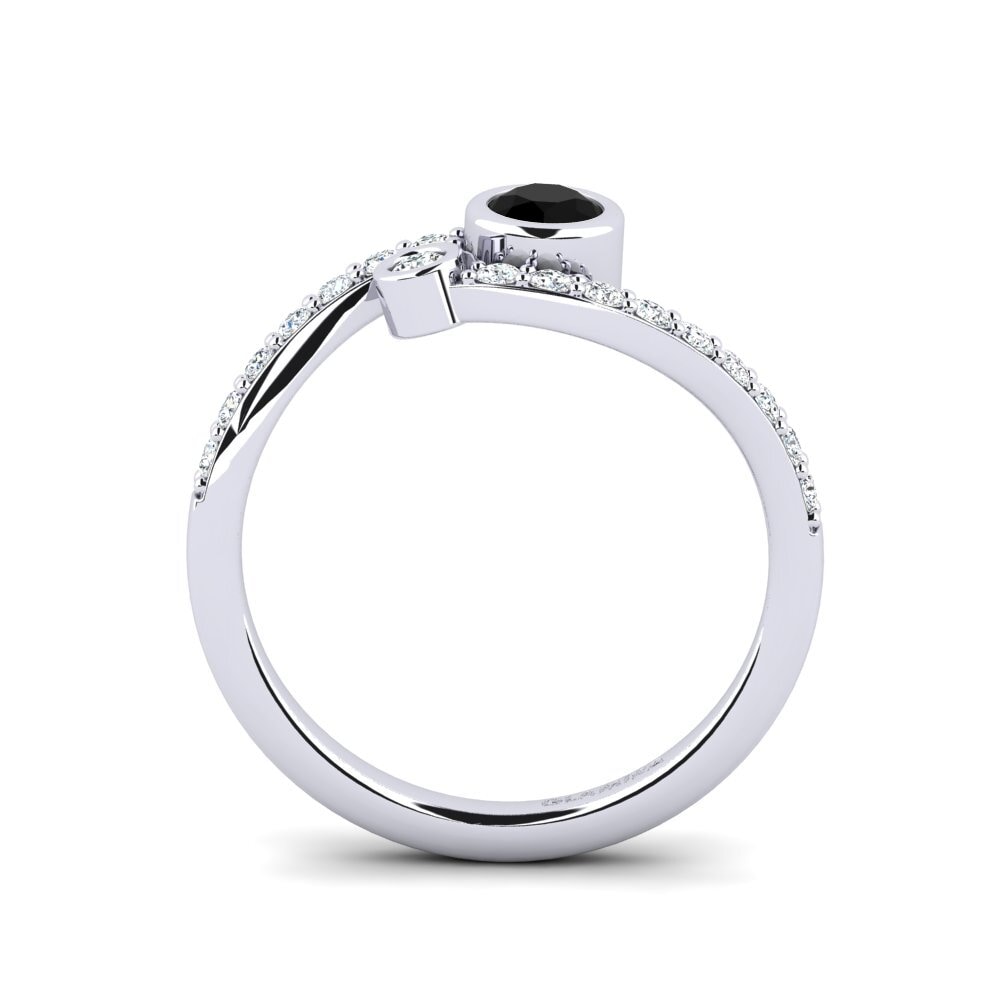 Black Diamond Engagement Ring Demosez